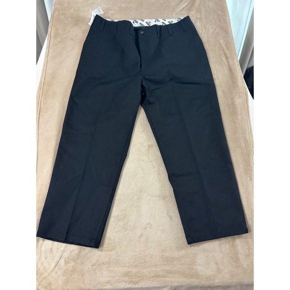 Ben Davis Classic 50/50 Blend Pants Mens 44x29 Black NEW - Picture 1 of 10